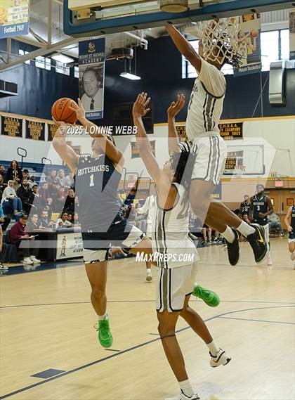 Thumbnail 2 in Hotchkiss vs Blair Academy (Shooting Stars Baskietbal Showcase) photogallery.