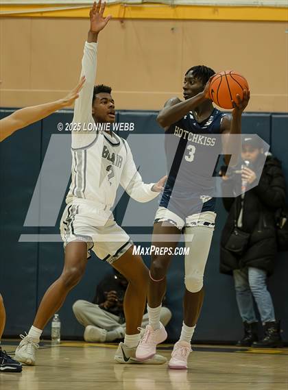 Thumbnail 2 in Hotchkiss vs Blair Academy (Shooting Stars Baskietbal Showcase) photogallery.