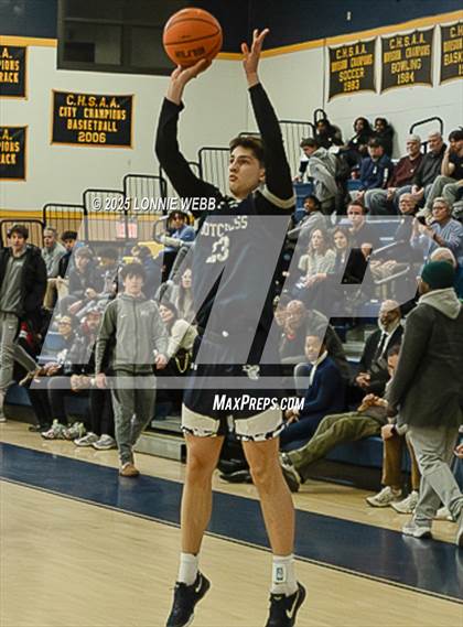 Thumbnail 1 in Hotchkiss vs Blair Academy (Shooting Stars Baskietbal Showcase) photogallery.