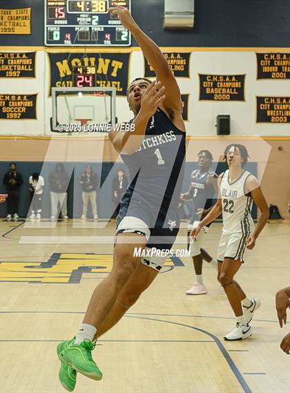 Thumbnail 2 in Hotchkiss vs Blair Academy (Shooting Stars Baskietbal Showcase) photogallery.