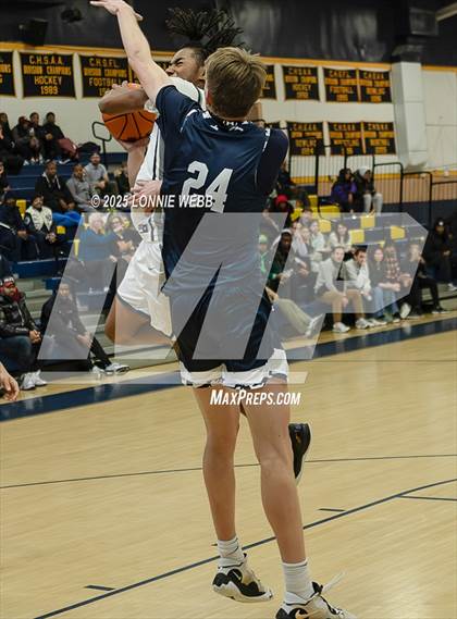 Thumbnail 2 in Hotchkiss vs Blair Academy (Shooting Stars Baskietbal Showcase) photogallery.