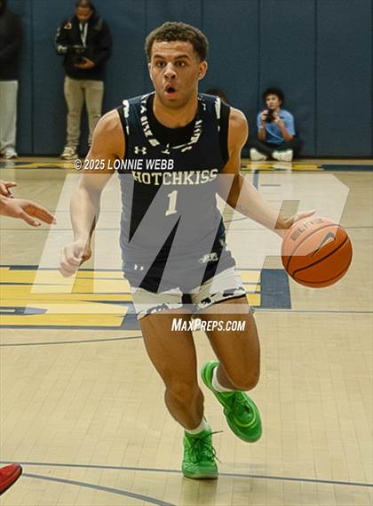 Thumbnail 3 in Hotchkiss vs Blair Academy (Shooting Stars Baskietbal Showcase) photogallery.