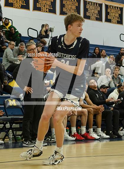 Thumbnail 3 in Hotchkiss vs Blair Academy (Shooting Stars Baskietbal Showcase) photogallery.