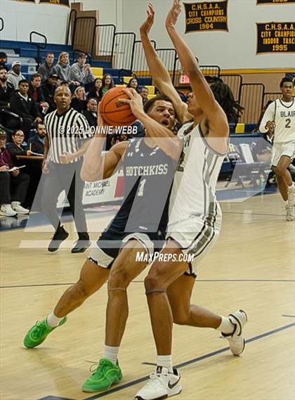 Thumbnail 2 in Hotchkiss vs Blair Academy (Shooting Stars Baskietbal Showcase) photogallery.