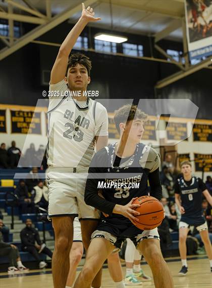Thumbnail 2 in Hotchkiss vs Blair Academy (Shooting Stars Baskietbal Showcase) photogallery.