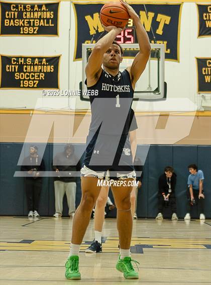 Thumbnail 3 in Hotchkiss vs Blair Academy (Shooting Stars Baskietbal Showcase) photogallery.