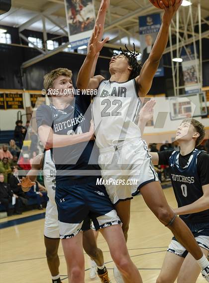 Thumbnail 1 in Hotchkiss vs Blair Academy (Shooting Stars Baskietbal Showcase) photogallery.