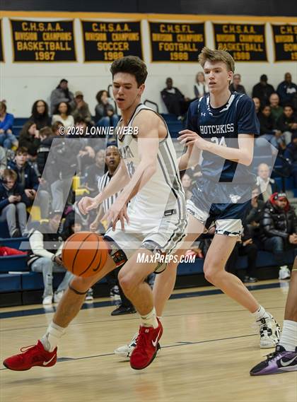 Thumbnail 1 in Hotchkiss vs Blair Academy (Shooting Stars Baskietbal Showcase) photogallery.