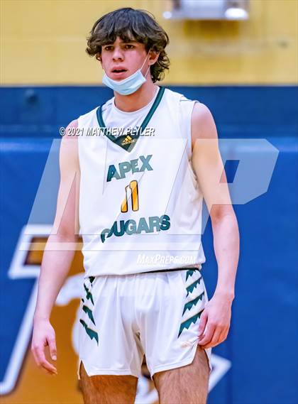 Thumbnail 1 in Overhills vs Apex (Yellow Jacket Christmas Classic Tournament) photogallery.