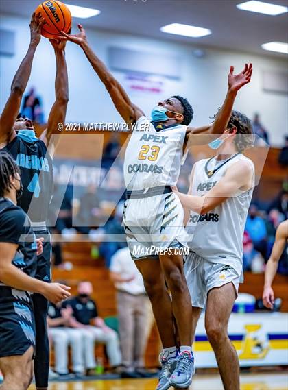 Thumbnail 2 in Overhills vs Apex (Yellow Jacket Christmas Classic Tournament) photogallery.