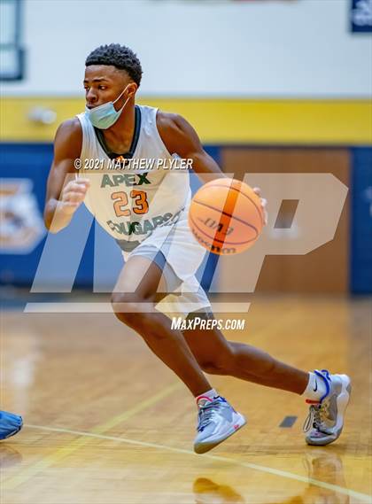 Thumbnail 3 in Overhills vs Apex (Yellow Jacket Christmas Classic Tournament) photogallery.