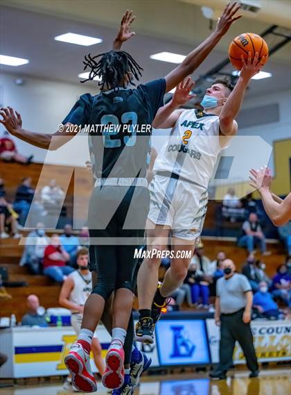 Thumbnail 3 in Overhills vs Apex (Yellow Jacket Christmas Classic Tournament) photogallery.