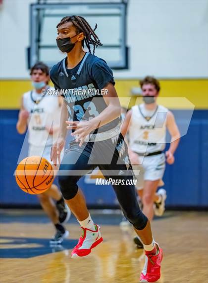Thumbnail 3 in Overhills vs Apex (Yellow Jacket Christmas Classic Tournament) photogallery.
