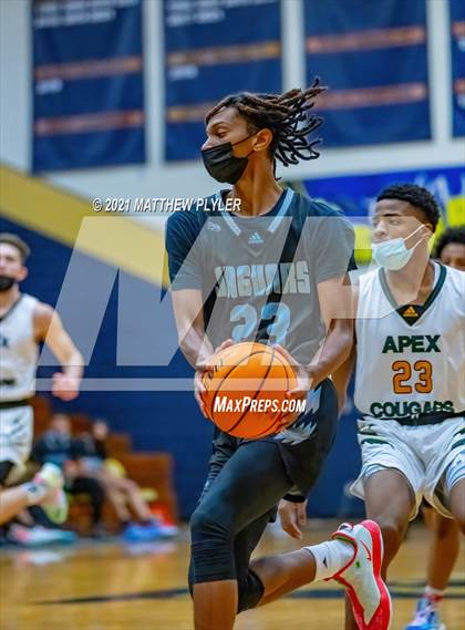 Thumbnail 2 in Overhills vs Apex (Yellow Jacket Christmas Classic Tournament) photogallery.