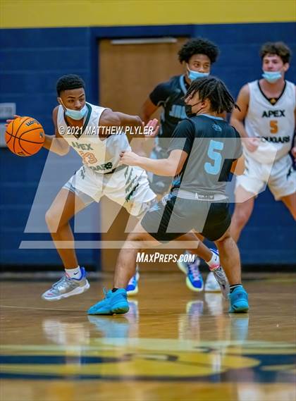 Thumbnail 3 in Overhills vs Apex (Yellow Jacket Christmas Classic Tournament) photogallery.