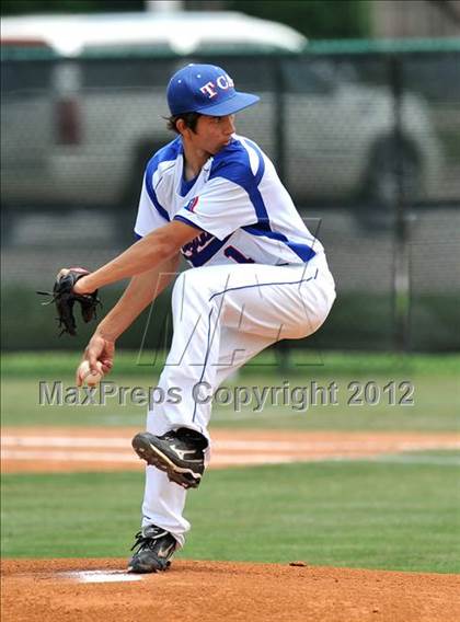 Thumbnail 1 in Houston Christian @ Trinity Christian (TAPPS 5A Area Playoffs) photogallery.