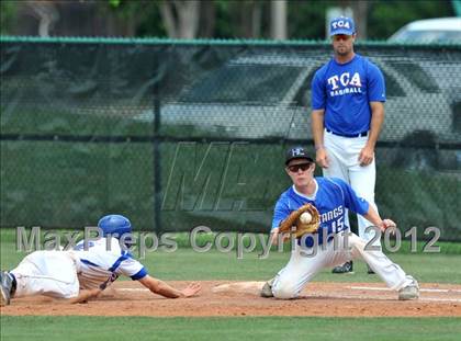 Thumbnail 1 in Houston Christian @ Trinity Christian (TAPPS 5A Area Playoffs) photogallery.