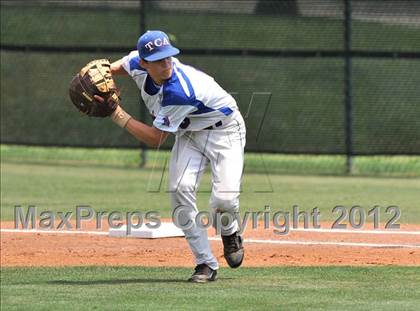 Thumbnail 2 in Houston Christian @ Trinity Christian (TAPPS 5A Area Playoffs) photogallery.