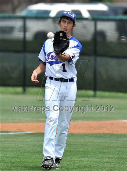 Thumbnail 1 in Houston Christian @ Trinity Christian (TAPPS 5A Area Playoffs) photogallery.