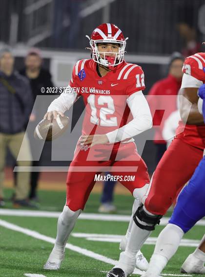 Thumbnail 1 in Mater Dei vs. Serra (CIF Open Division State Final) photogallery.
