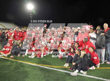 Thumbnail 2 in Mater Dei vs. Serra (CIF Open Division State Final) photogallery.