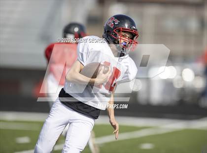Thumbnail 1 in Catholic Memorial vs Muskego (Scrimmage) photogallery.