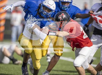 Thumbnail 1 in Catholic Memorial vs Muskego (Scrimmage) photogallery.
