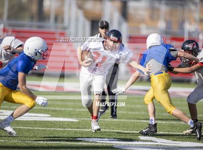 Thumbnail 2 in Catholic Memorial vs Muskego (Scrimmage) photogallery.
