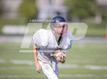 Thumbnail 2 in Catholic Memorial vs Muskego (Scrimmage) photogallery.
