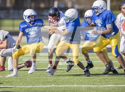 Thumbnail 2 in Catholic Memorial vs Muskego (Scrimmage) photogallery.