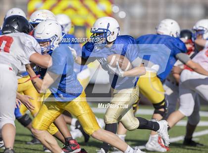 Thumbnail 1 in Catholic Memorial vs Muskego (Scrimmage) photogallery.