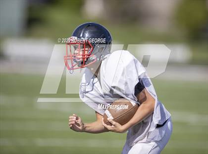 Thumbnail 3 in Catholic Memorial vs Muskego (Scrimmage) photogallery.