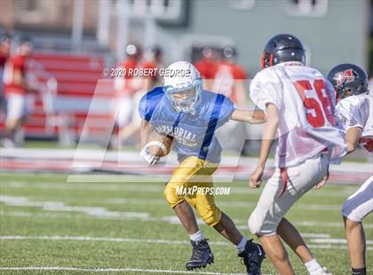 Thumbnail 2 in Catholic Memorial vs Muskego (Scrimmage) photogallery.