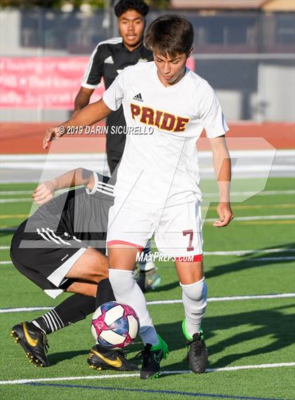 Thumbnail 1 in Dobson vs Mountain Pointe (Coyote Classic Tournament) photogallery.