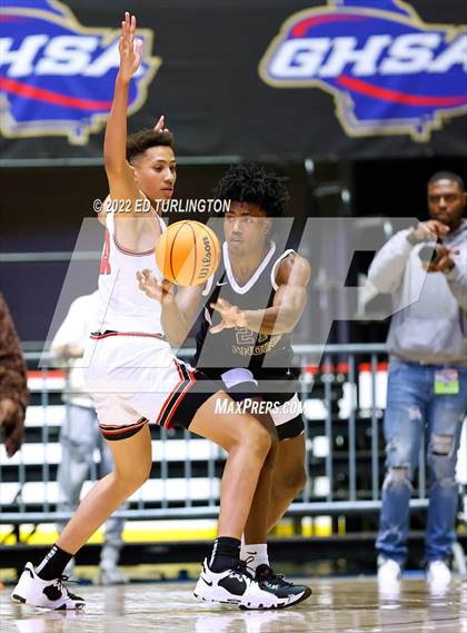 Thumbnail 2 in Eagle's Landing vs. Tri-Cities GHSA 5A Championship photogallery.