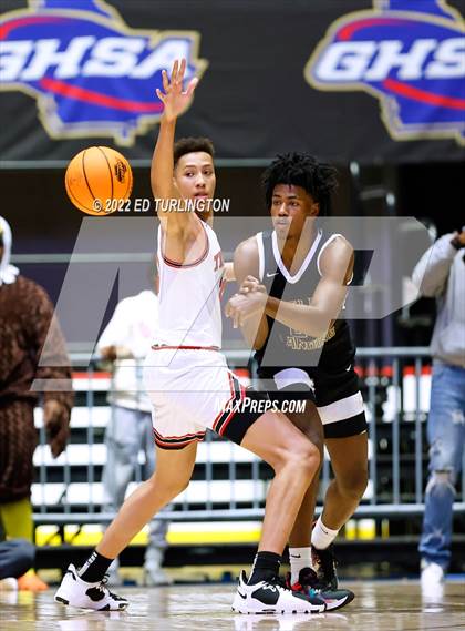 Thumbnail 3 in Eagle's Landing vs. Tri-Cities GHSA 5A Championship photogallery.