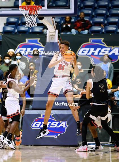 Thumbnail 2 in Eagle's Landing vs. Tri-Cities GHSA 5A Championship photogallery.