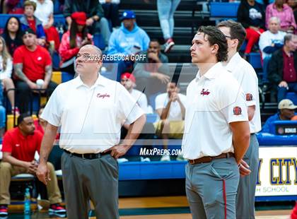 Thumbnail 1 in West Brook vs. Corpus Christi Veterans Memorial (UIL 5A DI State Semi-Finals) photogallery.
