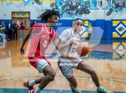 Thumbnail 3 in West Brook vs. Corpus Christi Veterans Memorial (UIL 5A DI State Semi-Finals) photogallery.