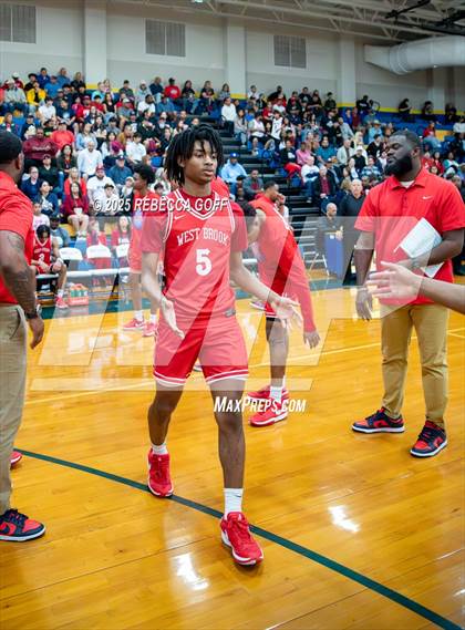 Thumbnail 2 in West Brook vs. Corpus Christi Veterans Memorial (UIL 5A DI State Semi-Finals) photogallery.