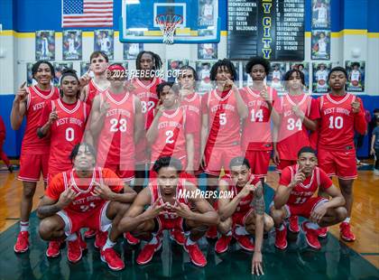 Thumbnail 3 in West Brook vs. Corpus Christi Veterans Memorial (UIL 5A DI State Semi-Finals) photogallery.