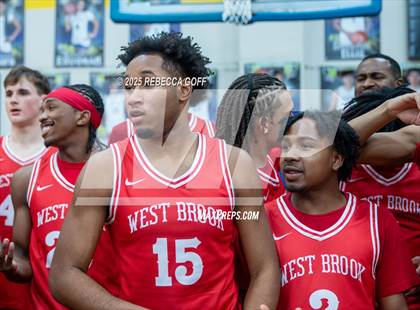 Thumbnail 1 in West Brook vs. Corpus Christi Veterans Memorial (UIL 5A DI State Semi-Finals) photogallery.