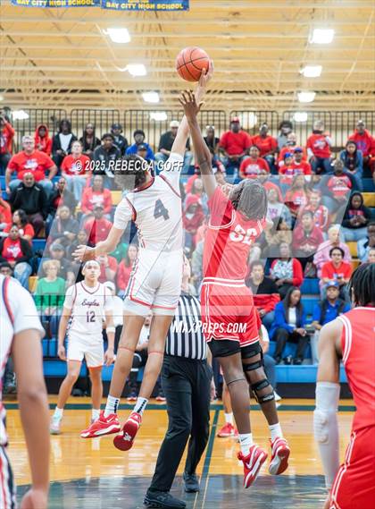 Thumbnail 1 in West Brook vs. Corpus Christi Veterans Memorial (UIL 5A DI State Semi-Finals) photogallery.