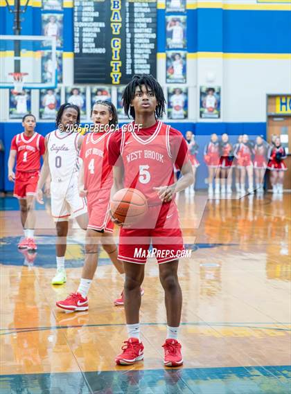 Thumbnail 2 in West Brook vs. Corpus Christi Veterans Memorial (UIL 5A DI State Semi-Finals) photogallery.