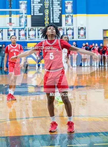 Thumbnail 3 in West Brook vs. Corpus Christi Veterans Memorial (UIL 5A DI State Semi-Finals) photogallery.