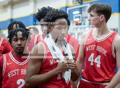 Thumbnail 1 in West Brook vs. Corpus Christi Veterans Memorial (UIL 5A DI State Semi-Finals) photogallery.
