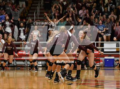 Thumbnail 2 in Troy vs. West (UIL 3A Regional Quarterfinal) photogallery.