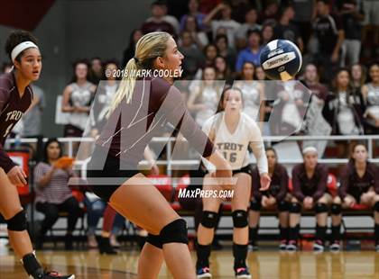 Thumbnail 3 in Troy vs. West (UIL 3A Regional Quarterfinal) photogallery.