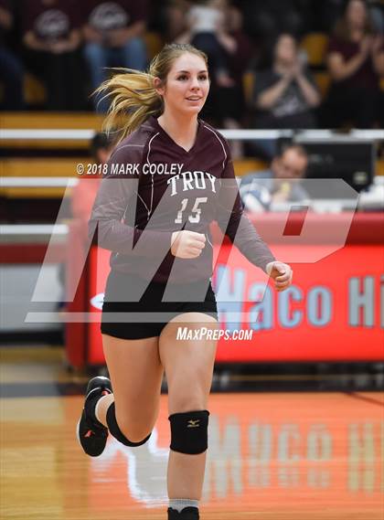 Thumbnail 3 in Troy vs. West (UIL 3A Regional Quarterfinal) photogallery.