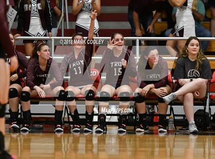 Thumbnail 2 in Troy vs. West (UIL 3A Regional Quarterfinal) photogallery.